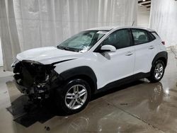 Salvage cars for sale at Leroy, NY auction: 2021 Hyundai Kona SE