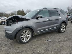 Ford Explorer Limited salvage cars for sale: 2013 Ford Explorer Limited