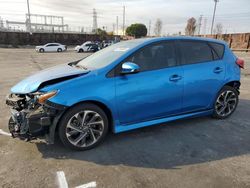 Toyota Corolla salvage cars for sale: 2018 Toyota Corolla IM