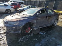 Salvage cars for sale at Waldorf, MD auction: 2014 Mitsubishi Lancer Evolution GSR