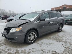 Salvage cars for sale at Fort Wayne, IN auction: 2012 Honda Odyssey EXL