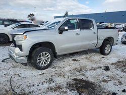 Salvage cars for sale at Woodhaven, MI auction: 2022 Chevrolet Silverado K1500 LT-L