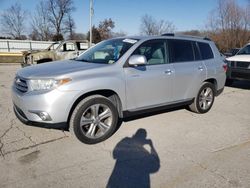 Toyota Highlander Limited salvage cars for sale: 2011 Toyota Highlander Limited