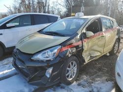 Salvage cars for sale from Copart Baltimore, MD: 2016 Toyota Prius C