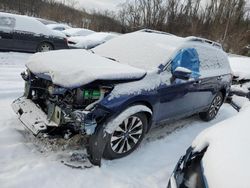 Salvage cars for sale at West Mifflin, PA auction: 2017 Subaru Outback 2.5I Limited