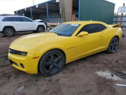 Salvage cars for sale at Colorado Springs, CO auction: 2013 Chevrolet Camaro LT