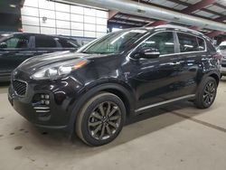 Salvage cars for sale at East Granby, CT auction: 2018 KIA Sportage EX