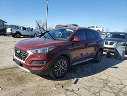 Salvage cars for sale at Pekin, IL auction: 2019 Hyundai Tucson Limited