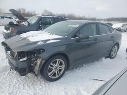 Salvage cars for sale at Wayland, MI auction: 2018 Ford Fusion SE