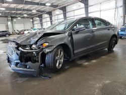 Salvage cars for sale at Ham Lake, MN auction: 2015 Ford Fusion SE