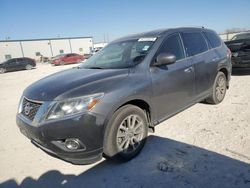 Salvage cars for sale at Haslet, TX auction: 2015 Nissan Pathfinder S