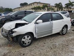 Salvage cars for sale at Opa Locka, FL auction: 2003 Toyota Corolla CE