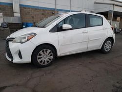 Toyota Yaris salvage cars for sale: 2015 Toyota Yaris