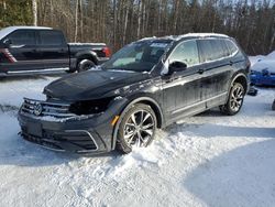 Volkswagen salvage cars for sale: 2023 Volkswagen Tiguan SEL R-LINE Black