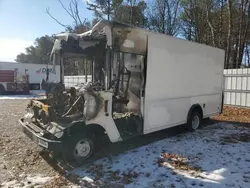 Salvage trucks for sale at Brookhaven, NY auction: 2008 Ford Econoline E450 Super Duty Commercial Stripped Chas