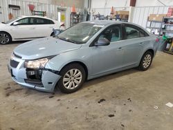 Salvage cars for sale at Mcfarland, WI auction: 2011 Chevrolet Cruze LS