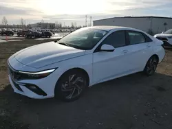 Salvage cars for sale at Rocky View County, AB auction: 2024 Hyundai Elantra SEL