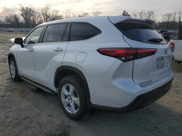 2023 Toyota Highlander Hybrid LE