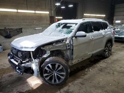 Salvage cars for sale at Angola, NY auction: 2019 Volkswagen Atlas SEL Premium