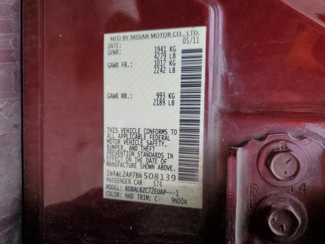 2011 Nissan Altima Base