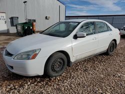 Salvage cars for sale at Rapid City, SD auction: 2005 Honda Accord LX