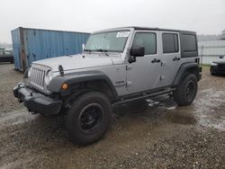 Jeep Wrangler salvage cars for sale: 2016 Jeep Wrangler Unlimited Sport