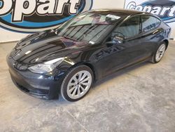 Carros salvage a la venta en subasta: 2022 Tesla Model 3