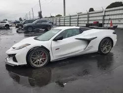 Chevrolet Corvette salvage cars for sale: 2023 Chevrolet Corvette Z06 3LZ