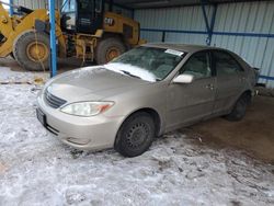 Salvage cars for sale at Colorado Springs, CO auction: 2003 Toyota Camry LE