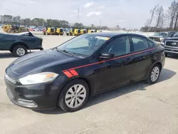 Salvage cars for sale at Dunn, NC auction: 2016 Dodge Dart SE Aero