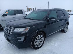 Salvage cars for sale from Copart Anchorage, AK: 2016 Ford Explorer Limited