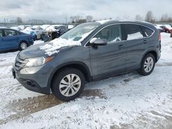 Salvage cars for sale from Copart Central Square, NY: 2012 Honda CR-V EXL