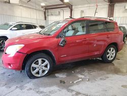 Salvage vehicles for parts for sale at auction: 2007 Toyota Rav4 Limited