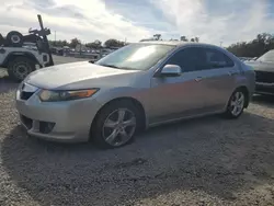 Salvage cars for sale at Riverview, FL auction: 2009 Acura TSX