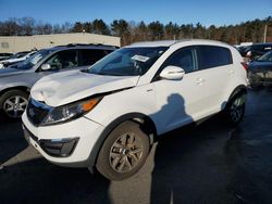 Salvage cars for sale at Exeter, RI auction: 2015 KIA Sportage LX