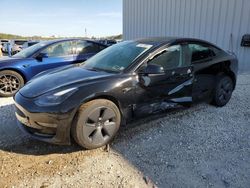 Salvage cars for sale at Jacksonville, FL auction: 2022 Tesla Model 3