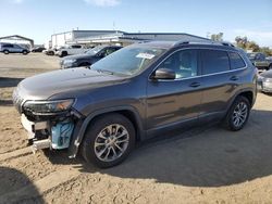 Jeep Grand Cherokee salvage cars for sale: 2019 Jeep Cherokee Latitude Plus