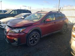 Subaru salvage cars for sale: 2019 Subaru Crosstrek Premium