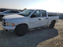 Salvage cars for sale from Copart Antelope, CA: 2005 Dodge RAM 1500 ST