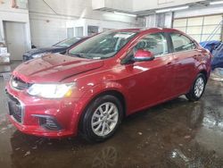 Chevrolet salvage cars for sale: 2017 Chevrolet Sonic LT