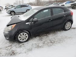 Salvage cars for sale at Montreal Est, QC auction: 2014 KIA Rio LX