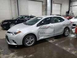 Vehiculos salvage en venta de Copart Ham Lake, MN: 2014 Toyota Corolla L