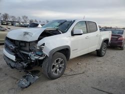 Salvage cars for sale at Pekin, IL auction: 2019 Chevrolet Colorado Z71