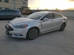 Ford salvage cars for sale: 2018 Ford Fusion TITANIUM/PLATINUM