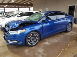 Salvage cars for sale at Tanner, AL auction: 2017 Ford Fusion Titanium