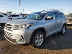 Salvage cars for sale from Copart Los Angeles, CA: 2019 Toyota Highlander Limited