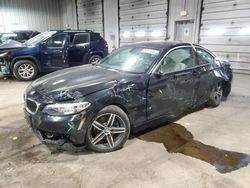 Salvage cars for sale at Franklin, WI auction: 2017 BMW 230XI