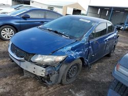 Salvage cars for sale at Brighton, CO auction: 2015 Honda Civic LX