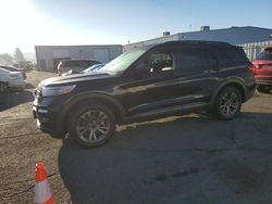 Vehiculos salvage en venta de Copart Vallejo, CA: 2021 Ford Explorer XLT