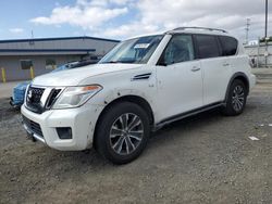 Salvage cars for sale at San Diego, CA auction: 2018 Nissan Armada SV